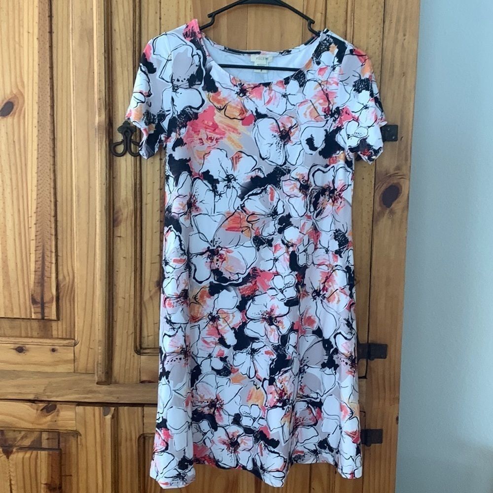 ******5 for $25 𝅺yelete Aline Floral Print Dress